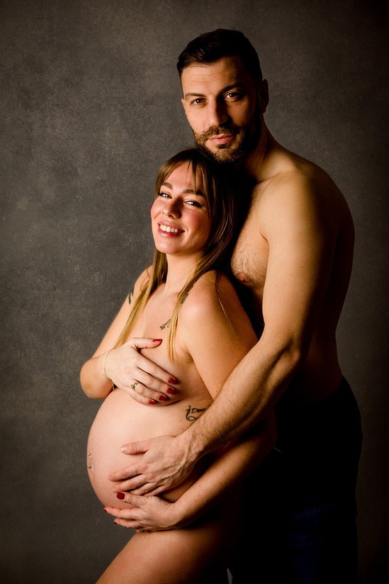 Il servizio fotografico Maternità